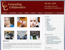 Tablet Screenshot of counselingcollaborative.com